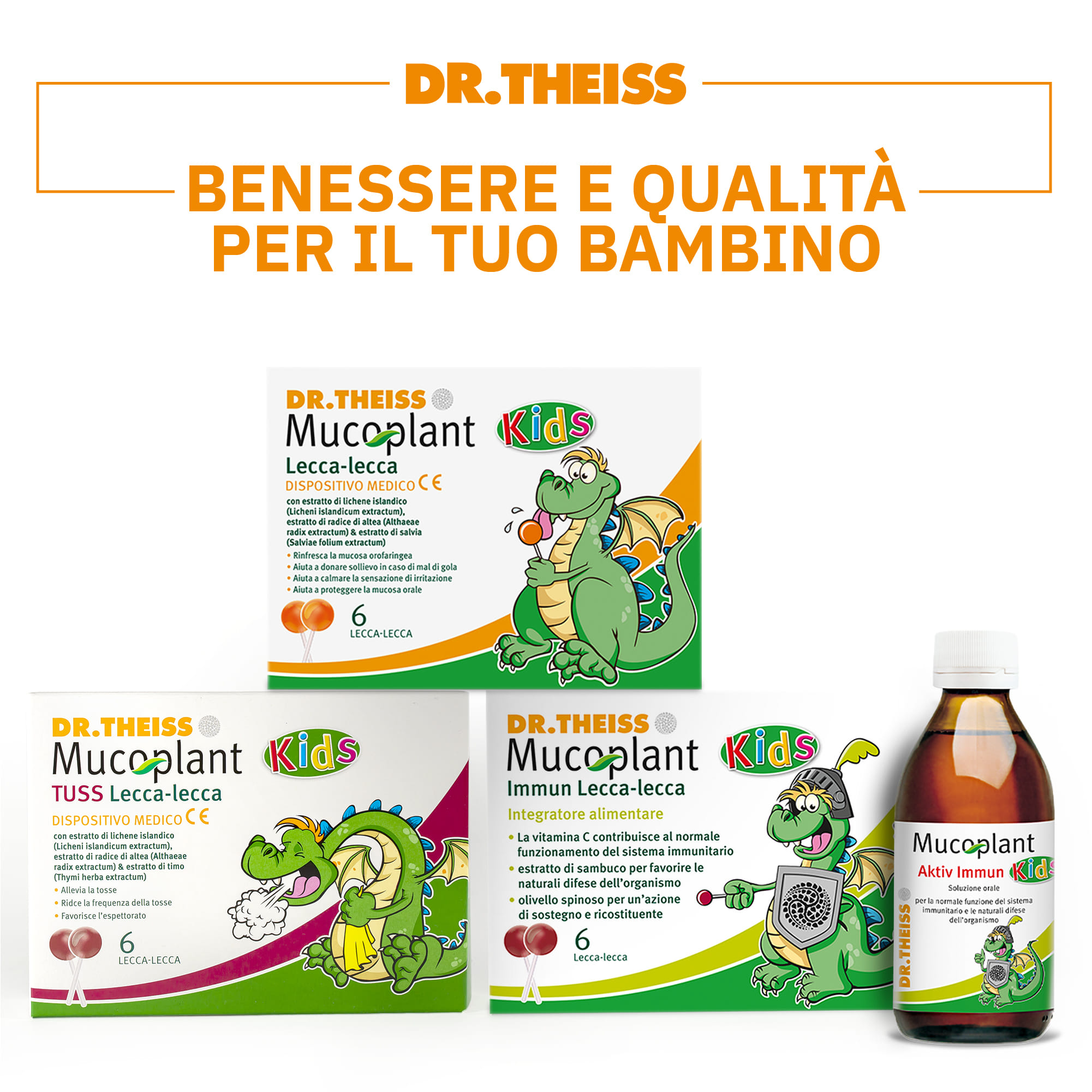 THEISS MUCOPLANT LECCA LECCA GOLA 6 PEZZI