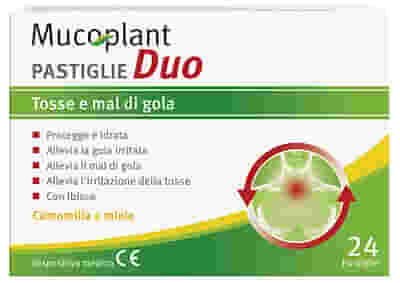 THEISS MUCOPLANT 24 PASTIGLIE CAMOMILLA E MIELE
