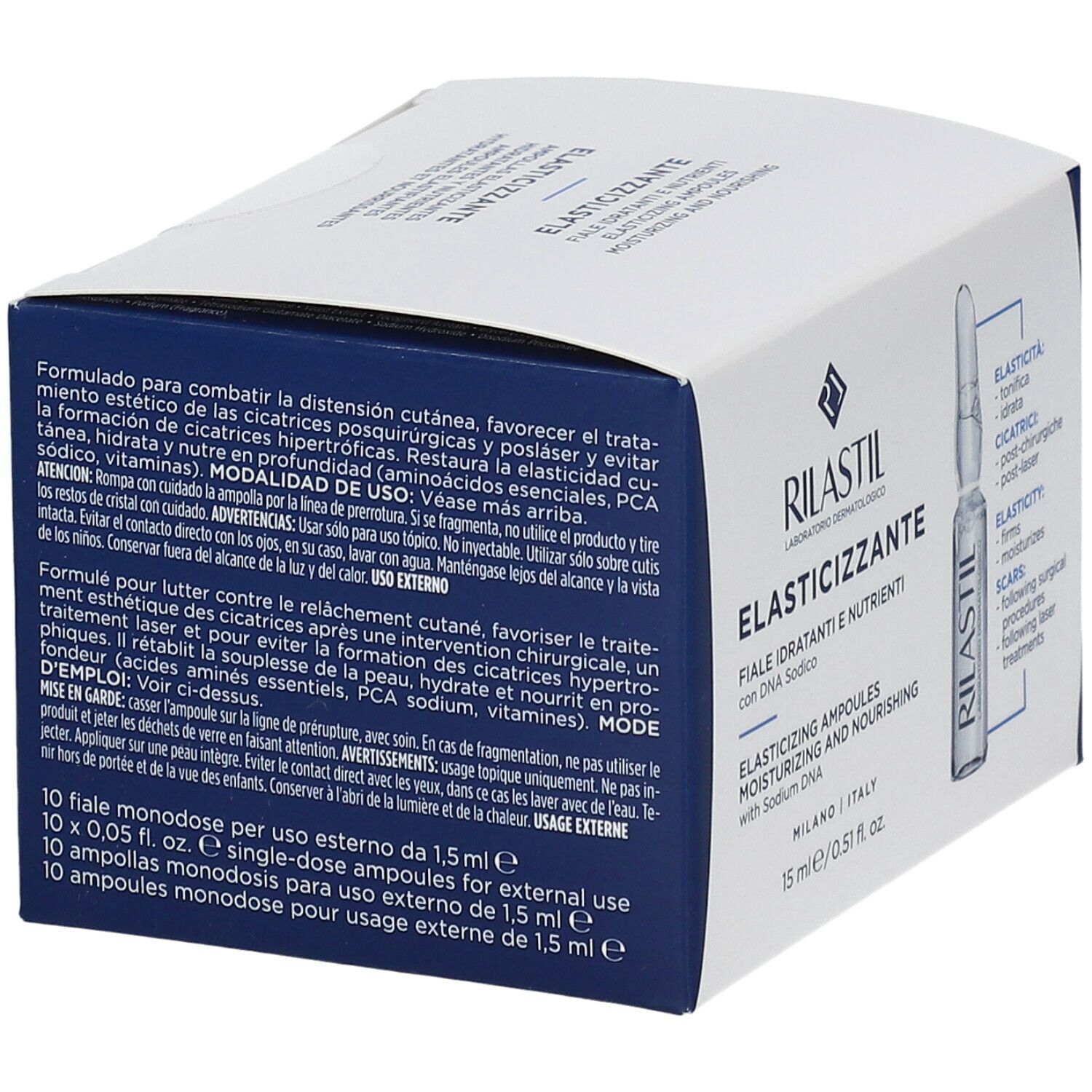 RILASTIL ELASTICIZZANTE 10 FIALE X 1,5 ML