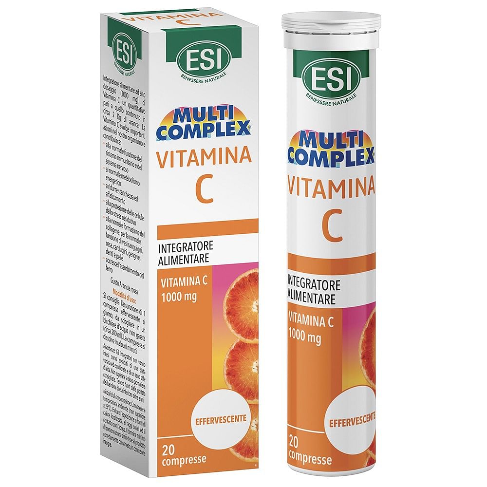 Esi Multicomplex Vitamina C 20 Compresse Effervescenti