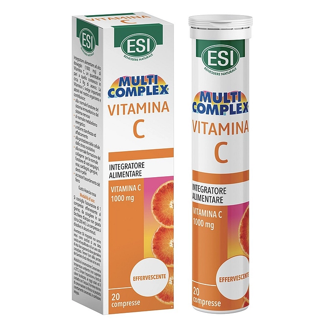 Esi Multicomplex Vitamina C 20 Compresse Effervescenti