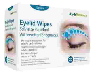 LLOYDS SALVIETTE PALPEBRALI 20 PEZZI