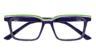 OCCHIALE DA LETTURA PREMONTATO TWINS GOLD BELLAG BLU/VERDE +3,50
