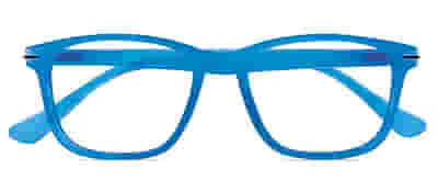 OCCHIALE DA LETTURA PREMONTATO TWINS SILVER FLAM BLU+3,00