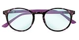OCCHIALE DA LETTURA PREMONTATO TWINS PLATINUM BIO VIOLA/+3,00
