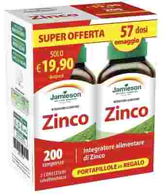 JAMIESON DUOPACK ZINCO 200 COMPRESSE