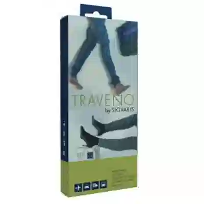 SIGVARIS TRAVENO GAMBALETTO TAGLIA 5 44-45 PUNTA CHIUSA BLACK 99