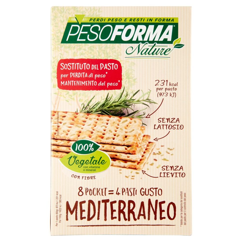 Pesoforma Pasto Mediterraneo 240 G