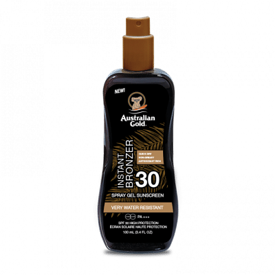 AUSTRALIAN GOLD SPF30 SPRAY GEL BRONZER 100 ML