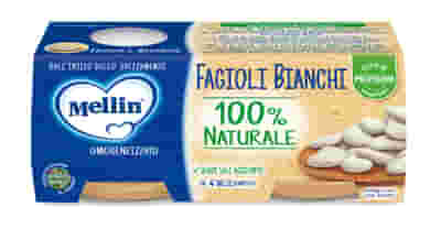 MELLIN OMOGENEIZZATO FAGIOLI BIANCHI 2 X 80 G