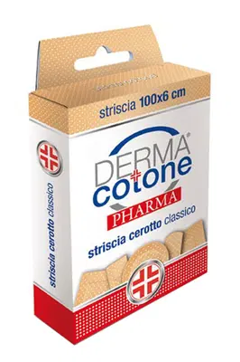 DERMACOTONEPHARMA CEROTTO STRISCIA 100X6 CM DERMACOTONEPHARMA CEROTTO STRISCIA 100X6 CM