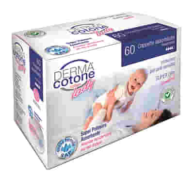 DERMACOTONE COPPETTA ASSORBILATTE 60 PEZZI