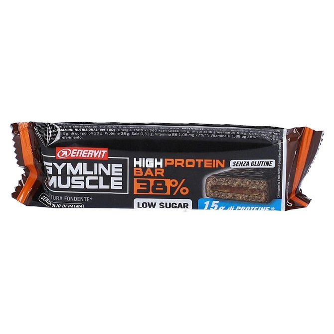 Enervit Gymline Protein Bar 38% Barretta Cioccolato Arancia 40 G