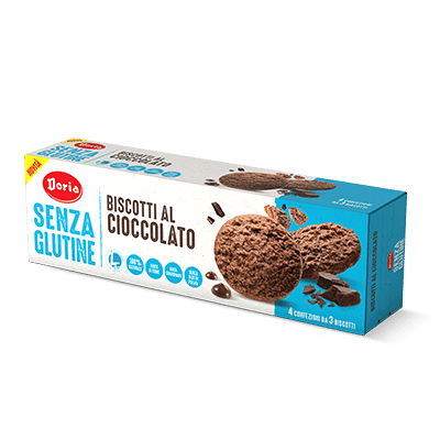 DORIA BISCOTTI CACAO 4X37,5 G