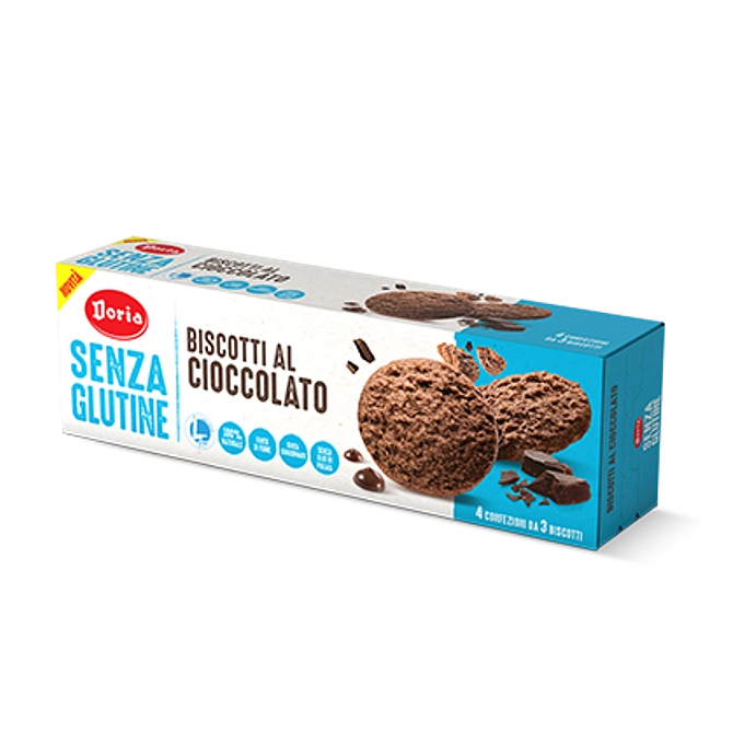 Doria Biscotti Cioccolato 4 X37,5 G