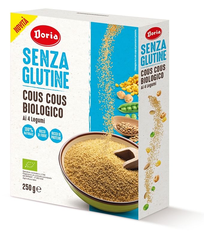 Doria Cous Cous Biologico 4 Legumi 250 G