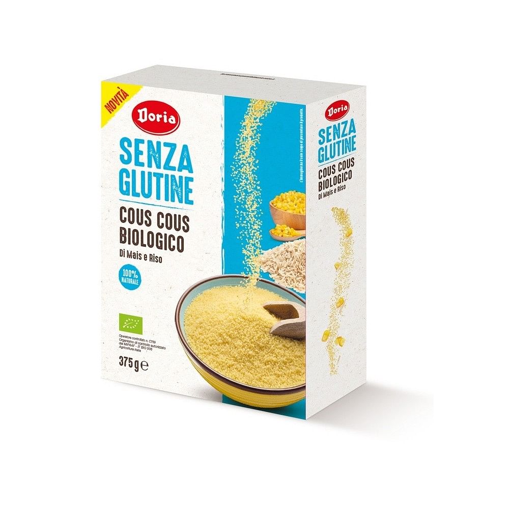 Doria Cous Cous Biologico Mais Riso 375 G