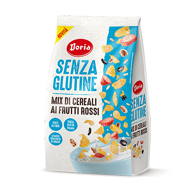 DORIA MIX CEREALI FRUTTI ROSSI 275 G