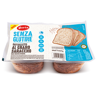 DORIA PAN BAULETTO GRANO SARACENO 2X175 G