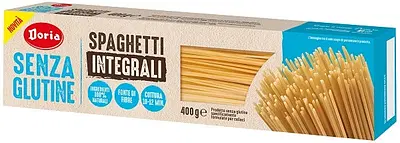 DORIA DORIA SPAGHETTI INTEGRALI 400 G DORIA DORIA SPAGHETTI INTEGRALI 400 G