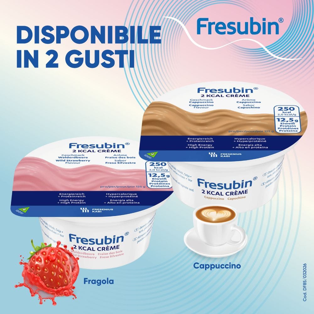 FRESUBIN 2KCAL CREMA FRAGOLA 4 X 125 G