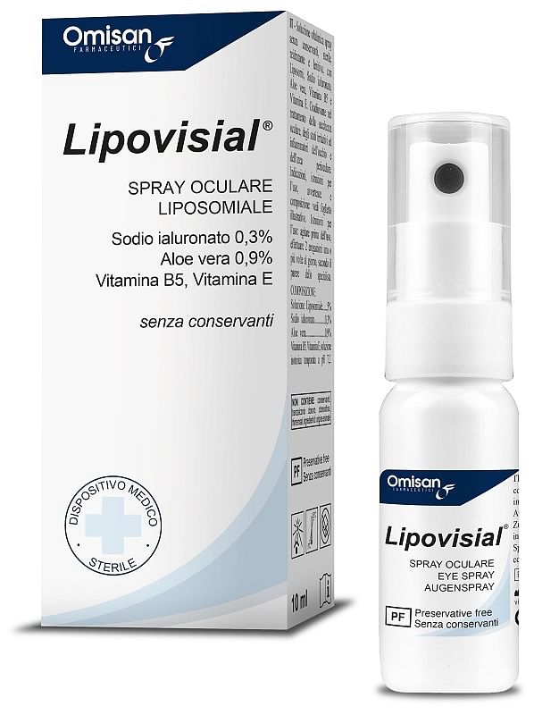 Spray Oculare Liposomiale Lipovisial 10 Ml