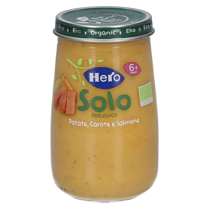 Hero Baby Solo Omogeneizzato Salmone Verdure 190 G