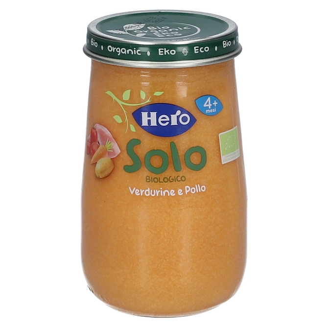 Hero Baby Solo Omogeneizzato Pollo Verdure 190 G