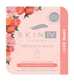 SKIN IV LOVE MASK MASCHERA DECOLLETE' COREANA MONOUSO FIORI PEONIA COLLAGENE NO AGE E RIVITALIZZANTE 25 G