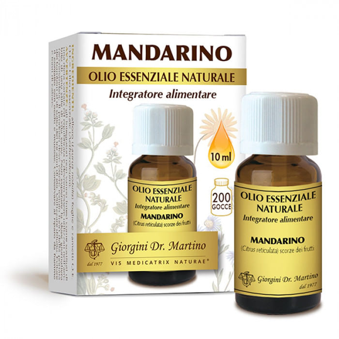 MANDARINO OLIO ESSENZIALE NATURALE 10 ML