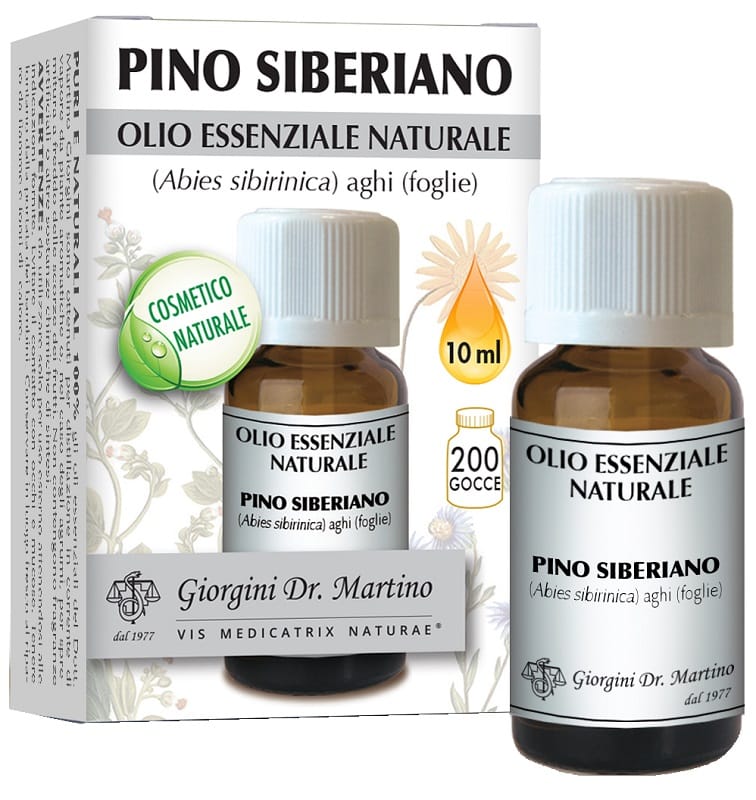PINO SIBERIANO OLIO ESSENZIALE NATURALE 10 ML