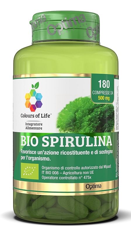 Colours Of Life Bio Spirulina 180 Compresse