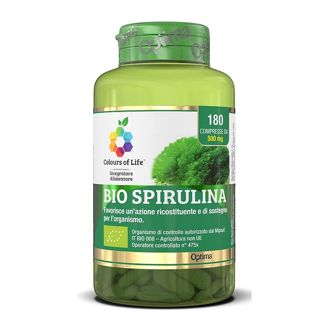 Colours Of Life Bio Spirulina 180 Compresse