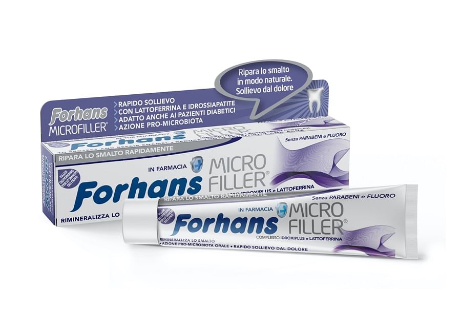 Forhans Dentifricio Microfiller Protezione Smalto 75 Ml