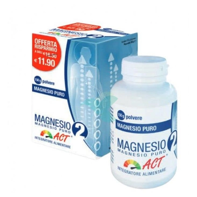 Magnesio 2 Act Puro Polvere 150 G