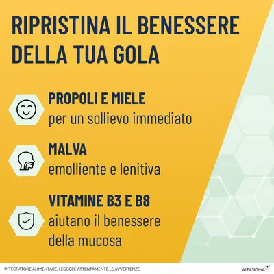 NEOBOROCILLINA PROPOLMIELE+ MIELE/LIMONE 16 PASTIGLIE DA 3,4 G NEOBOROCILLINA PROPOLMIELE+ MIELE/LIMONE 16 PASTIGLIE DA 3,4 G