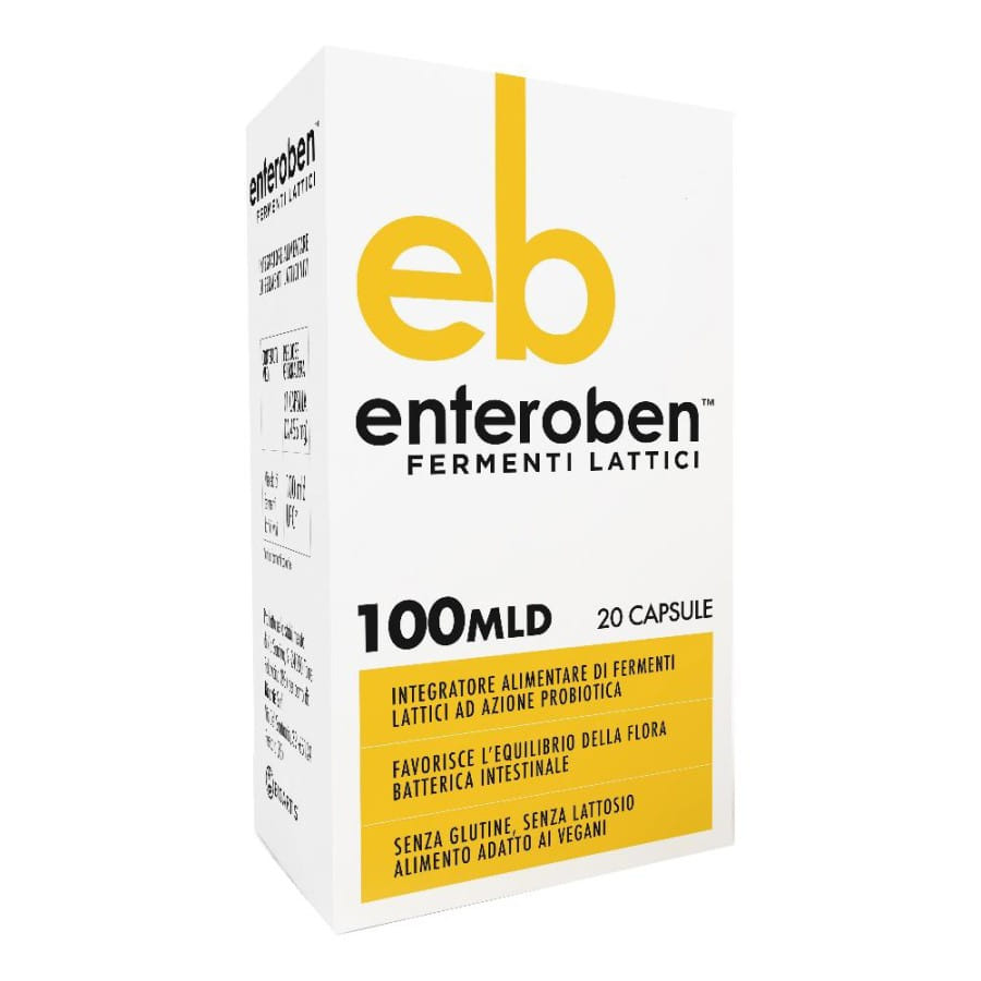 ENTEROBEN 100MLD 20 CAPSULE VEGETALI