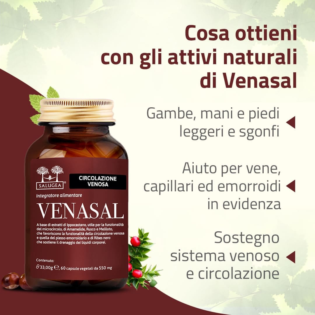 SALUGEA VENASAL 60 CAPSULE