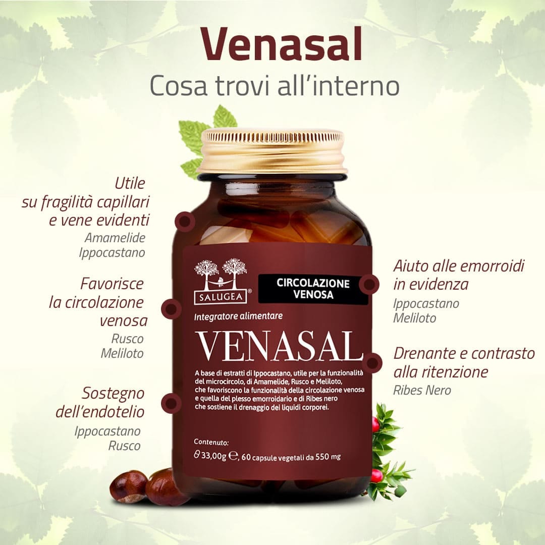 SALUGEA VENASAL 60 CAPSULE