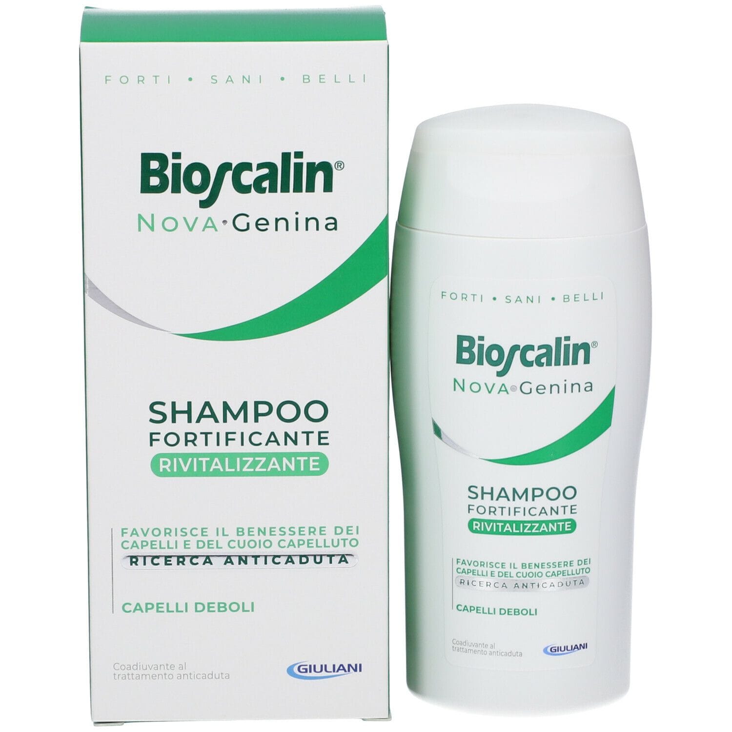 BIOSCALIN NOVA GENINA SHAMPOO FORTIFICANTE RIVITALIZZANTE 200 ML