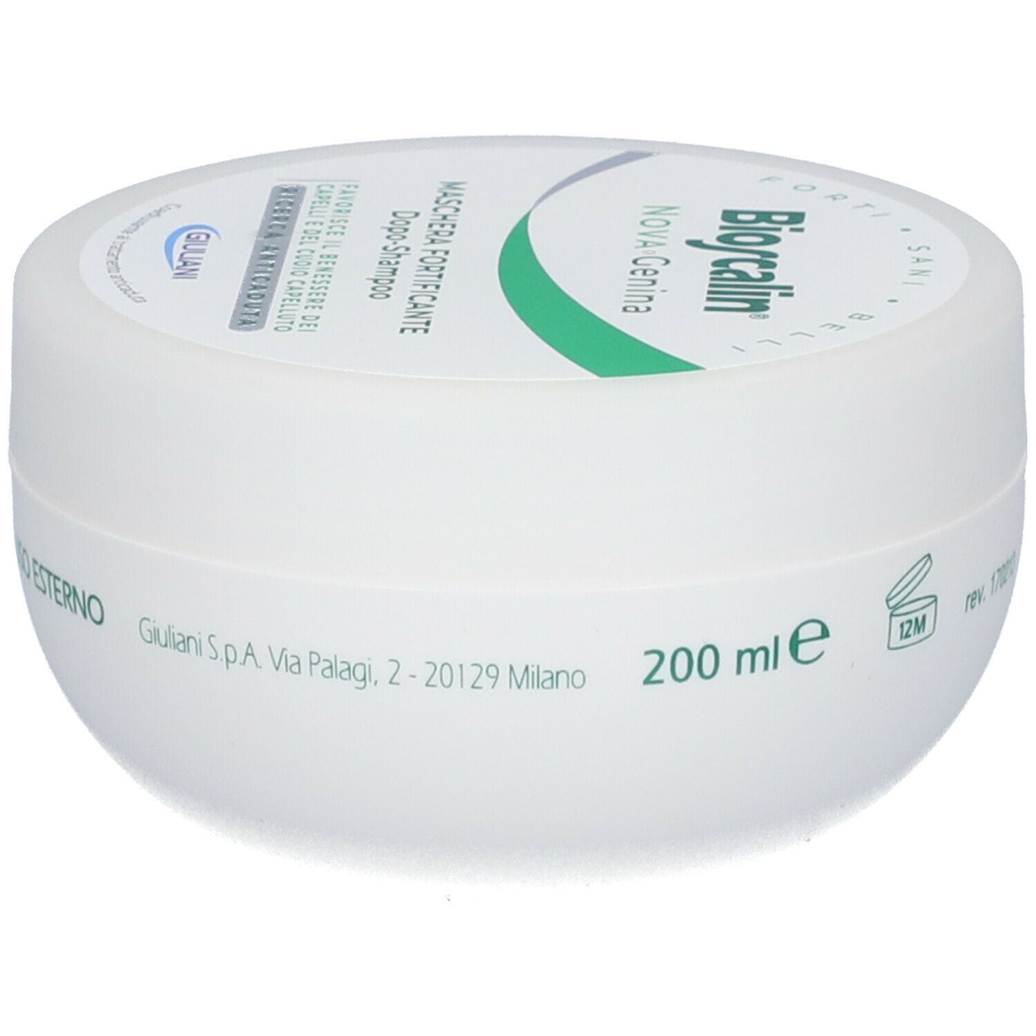BIOSCALIN NOVA GENINA MASCHERA FORTIFICANTE 200 ML