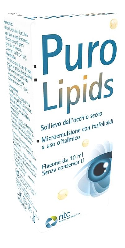 Microemulsione Oftalmica Puro Lipids 10 Ml