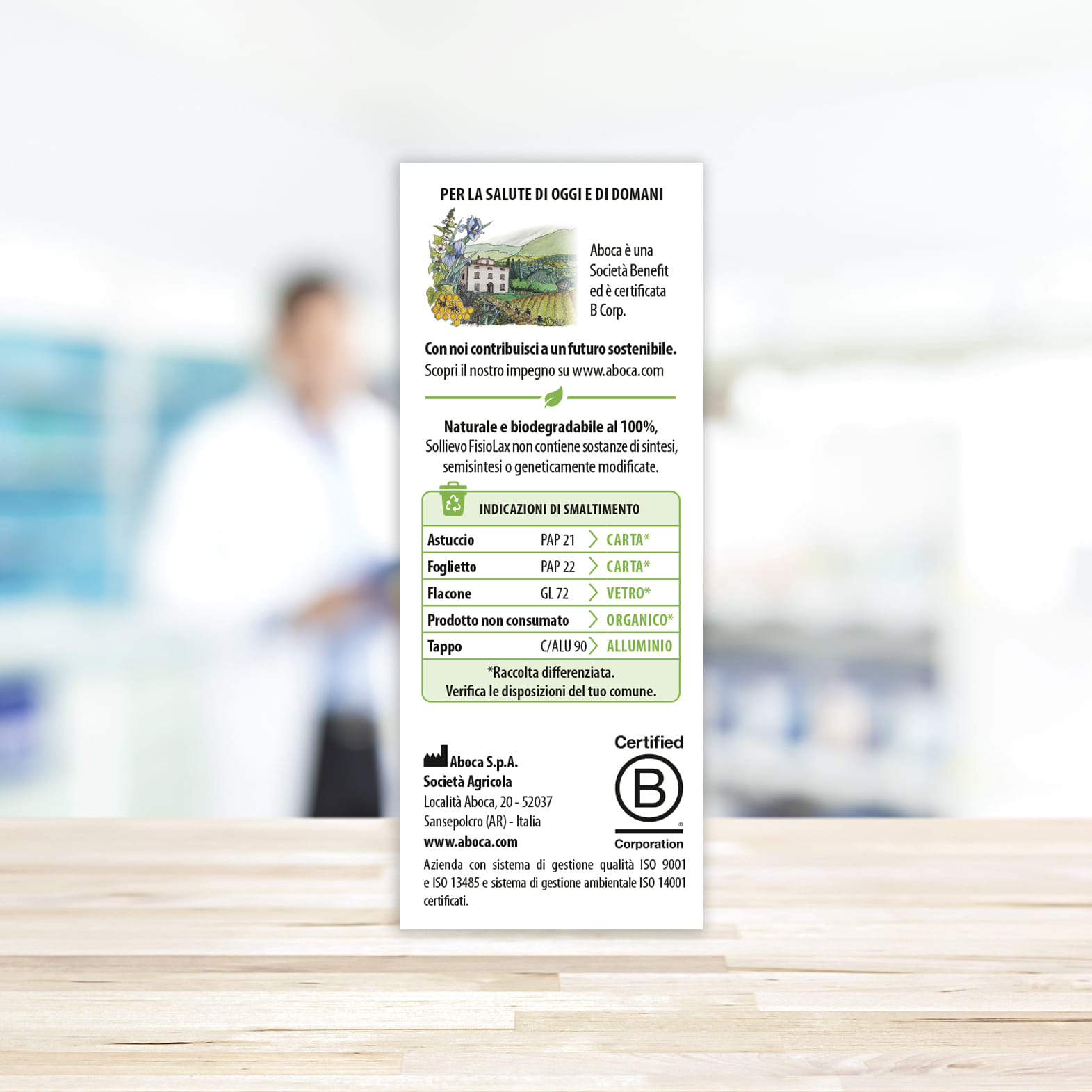 SOLLIEVO FISIOLAX 45 COMPRESSE