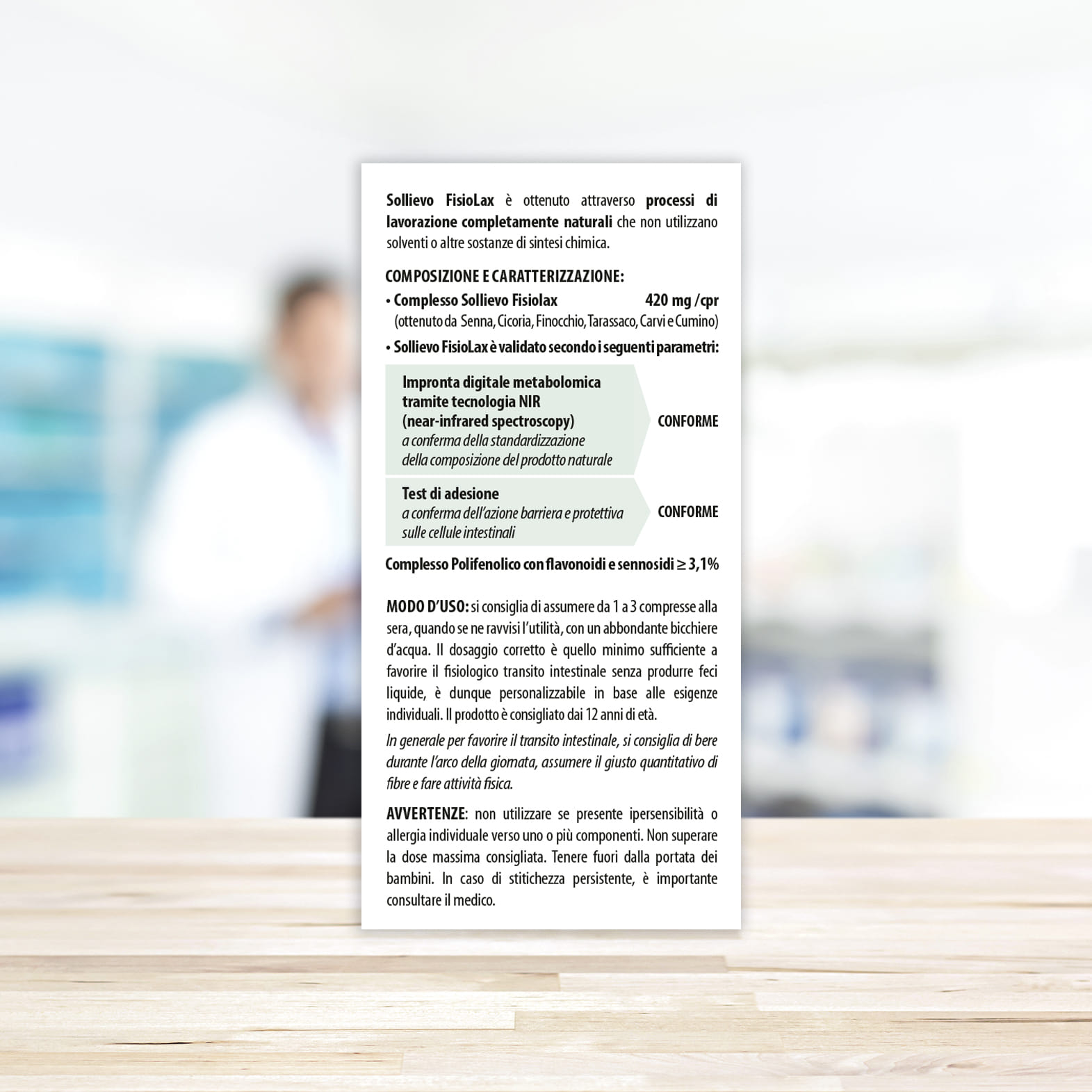 SOLLIEVO FISIOLAX 45 COMPRESSE