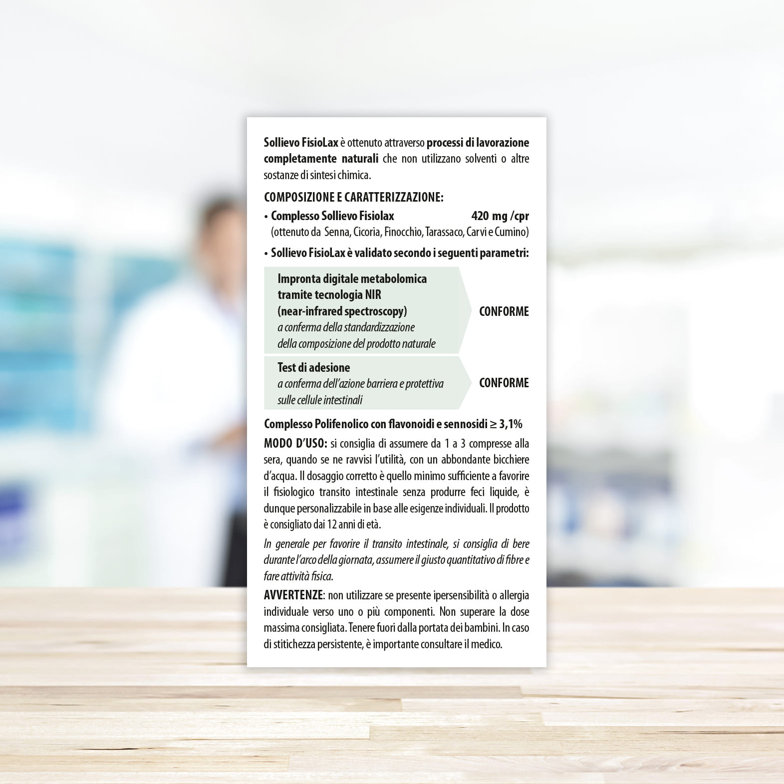 SOLLIEVO FISIOLAX 90 COMPRESSE