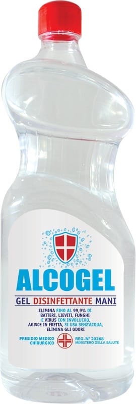 ALCOGEL GEL DISINFETTANTE MANI 1 LITRO