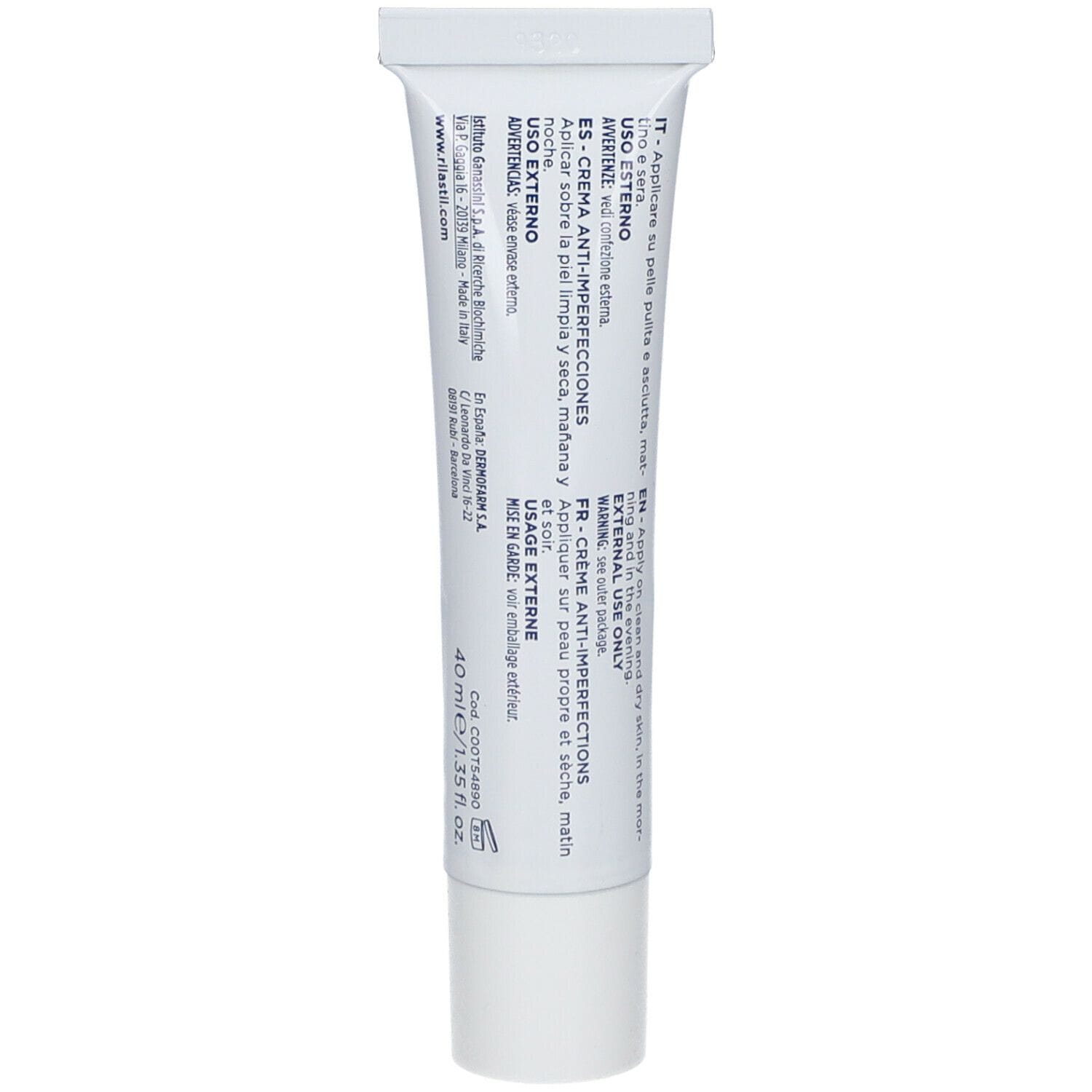 RILASTIL ACNESTIL CREMA ATTIVA 40 ML