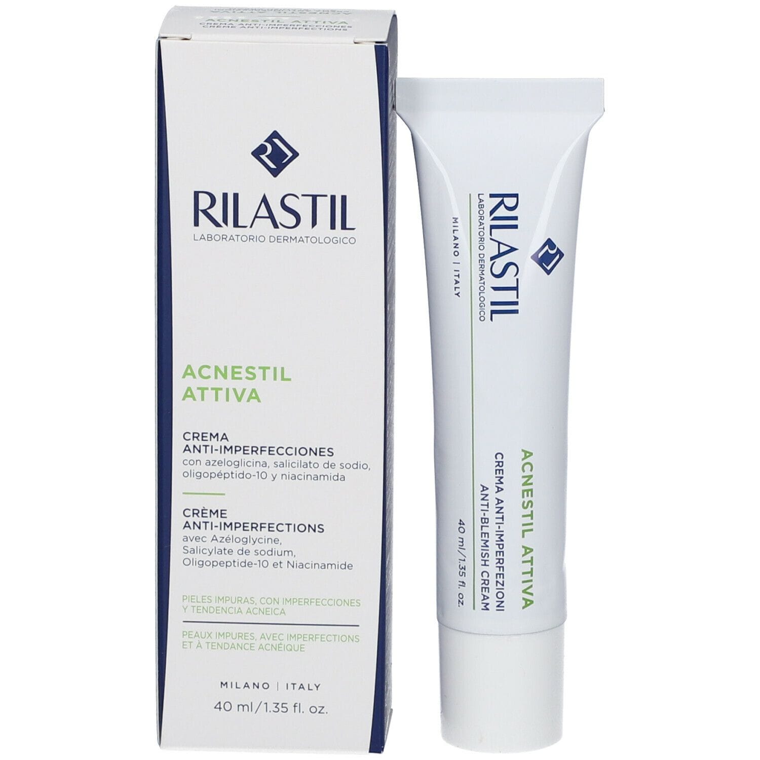 RILASTIL ACNESTIL CREMA ATTIVA 40 ML