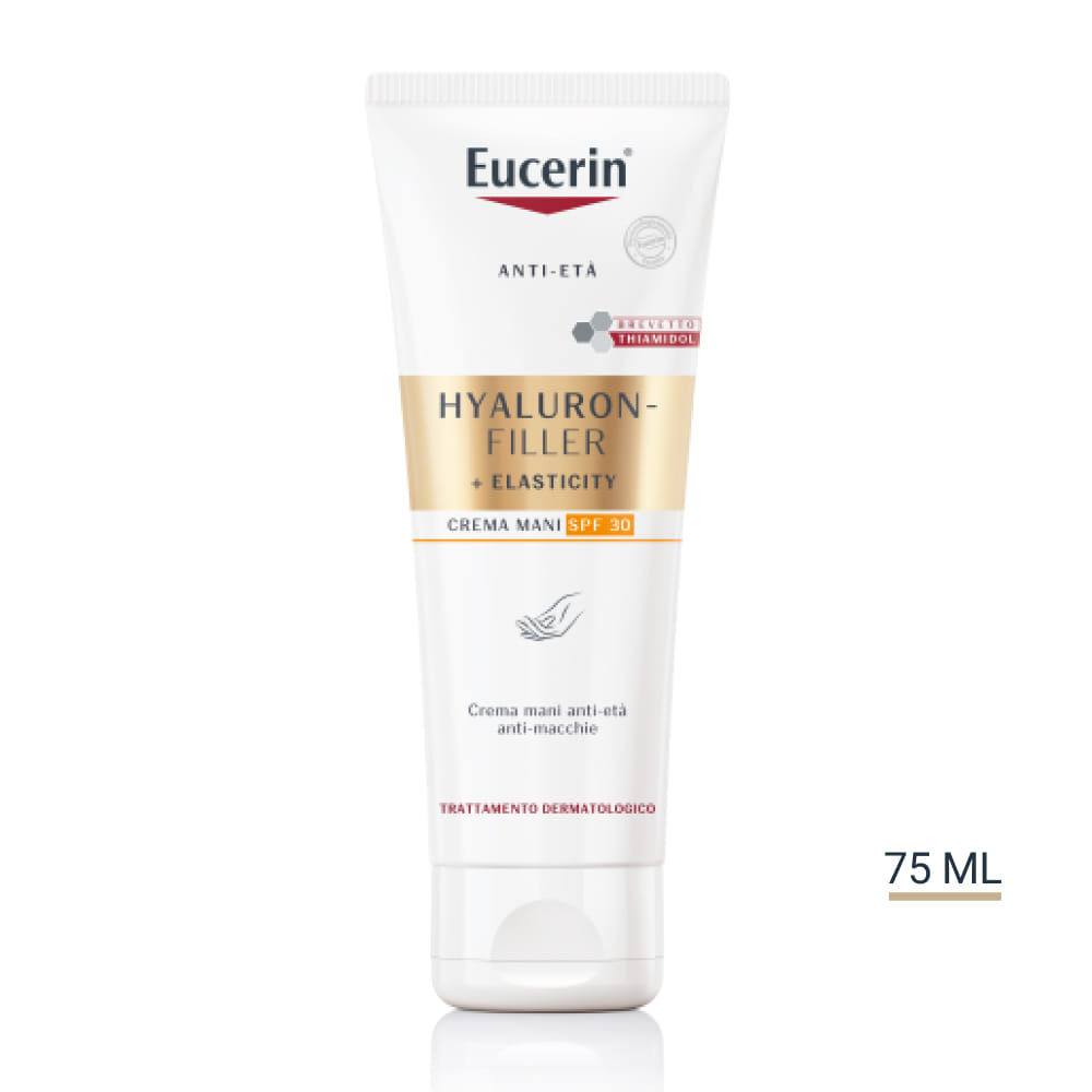 EUCERIN HYALURON FILLER + ELASTICITY CREMA MANI ANTI MACCHIE 75 ML