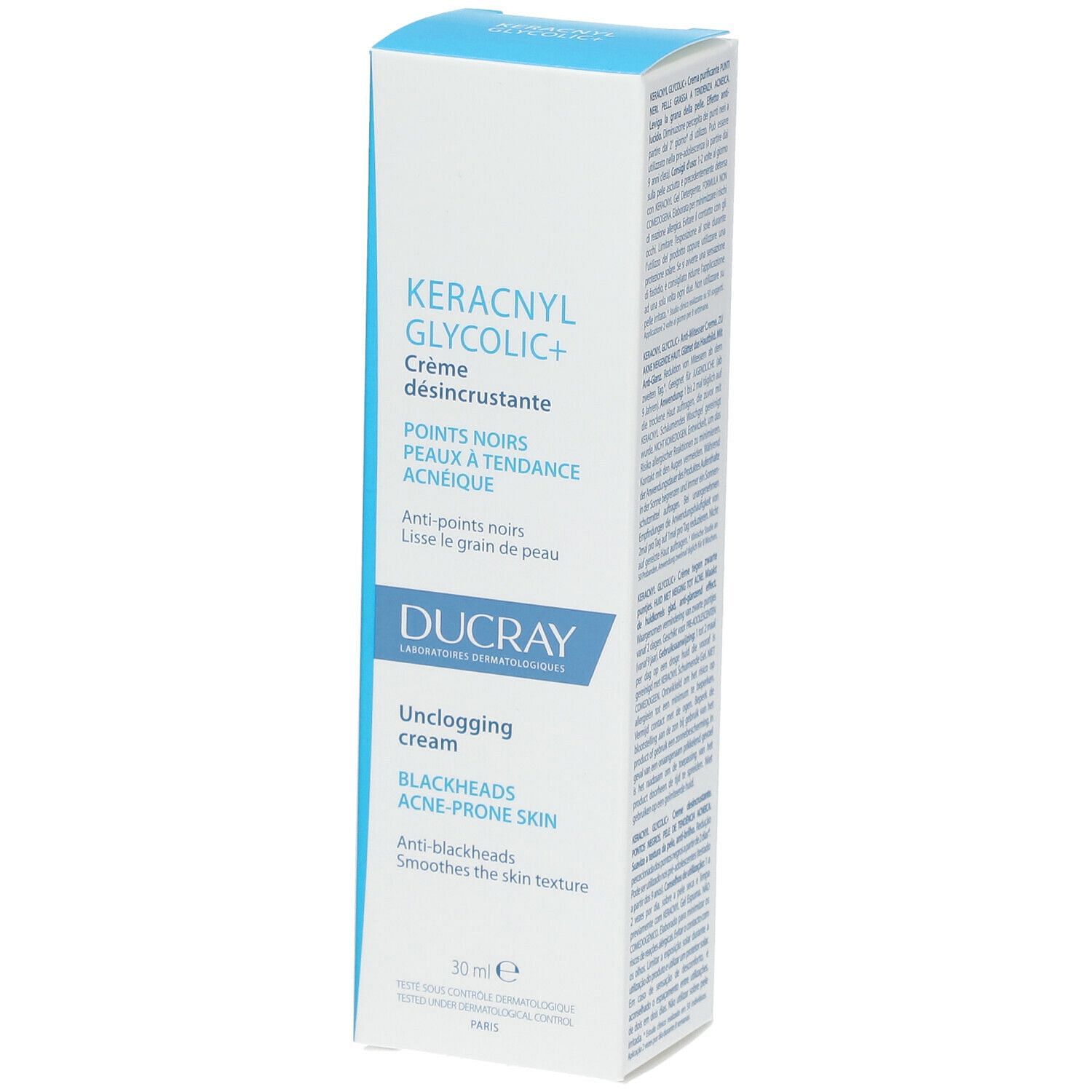 Keracnyl Glycolic+Crema Purificante 30 Ml